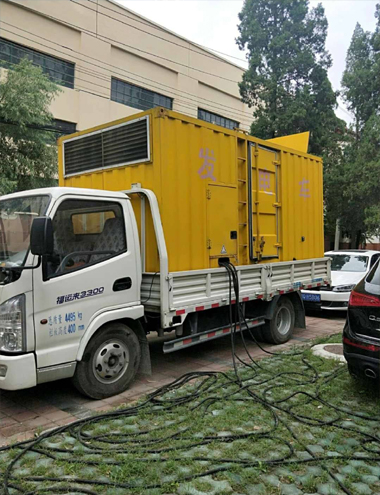 石景山发电车出租-柴油发电机组排烟系统设计要求及其考虑因素
